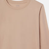 FRAME - Long Sleeve Baby Tee -- Almond Pink