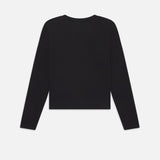 FRAME - Long Sleeve Baby Tee -- Black