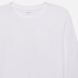 FRAME - Long Sleeve Baby Tee -- White