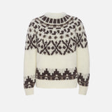 FRAME - Fair Isle Sweater -- Cream Multi