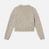 FRAME - Marl Cardi Sweater -- Cream Multi