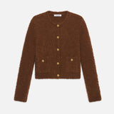 FRAME - Patch Pocket Cardi -- Camel