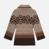 FRAME - Fair Isle Coatigan -- Cream Multi