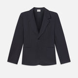 FRAME - Grandfather Blazer -- Navy Multi