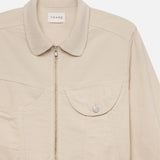 FRAME - Corduroy Heart Jacket -- Ecru