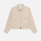 FRAME - Corduroy Heart Jacket -- Ecru