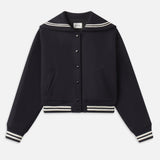 FRAME - The Varsity Jacket -- Navy Multi