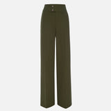 FRAME - Le Hardy Wide Leg Trouser -- Rich Military