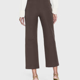 FRAME - Le Jane Crop Trouser -- Chocolate Brown