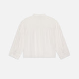 FRAME - Modern Puff Sleeve Shirt -- White