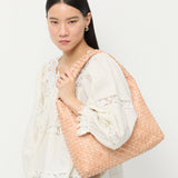 Loeffler Randall - Willow Desert Sand Woven Hobo Bag