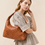 Roeffler Randall - Willow Timber Woven Leather Hobo