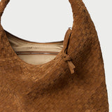 Loeffler Randall - Willow Cacao Woven Hobo Bag