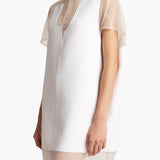 Khaite - Winona Dress in Chalk