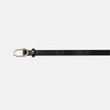 FRAME - Angular Buckle Belt -- Black Croc