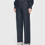 FRAME - Trapunto Trouser -- Rinse