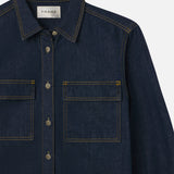 FRAME - The Trapunto Shirt -- Rinse