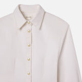 FRAME - The Sculpted Shirt -- Au Natural Clean