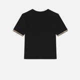 FRAME - Beaded Tee -- Black