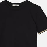 FRAME - Beaded Tee -- Black