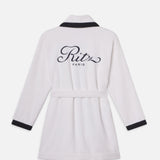 FRAME - Ritz Terry Bathrobe -- Optic White