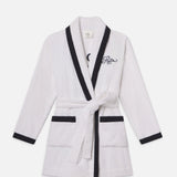 FRAME - Ritz Terry Bathrobe -- Optic White