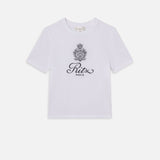 FRAME - Ritz Solid Baby Tee -- White