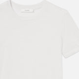 FRAME - The Linen Baby Tee -- White