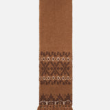 FRAME - Fair Isle Scarf -- Camel Multi