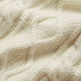 FRAME - Cable Cardi -- Cream