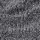 FRAME - Textured Stitch Cardigan -- Dark Gris Heather