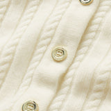 FRAME - Ritz Cable Cardigan -- Cream