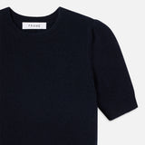 FRAME - Cashmere Gathered Sweater -- Navy