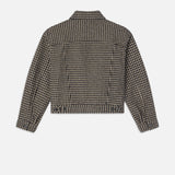 FRAME - The Tweed Boxy Jacket -- Houndstooth