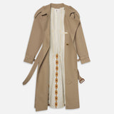 FRAME - Ritz Classic Trench -- Warm Taupe