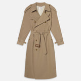 FRAME - Ritz Classic Trench -- Warm Taupe