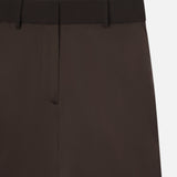 FRAME - Wide Leg Trouser -- Espresso