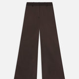 FRAME - Wide Leg Trouser -- Espresso