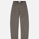 FRAME - The Tweed Barrel -- Houndstooth