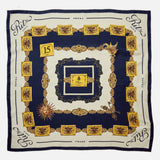 FRAME - Ritz Silk Scarf -- Cream Multi