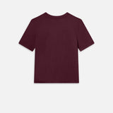 FRAME - Baby Tee -- Burgundy