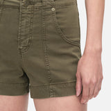 FRAME - Clean Utility Short -- Washed Winter Moss