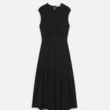 FRAME - The Gathered Dress -- Black