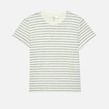 FRAME - The Linen Baby Tee -- Navy Multi