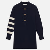 FRAME - The Rugby Tunic -- Navy Multi