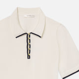 FRAME - The Sport Polo -- Cream Multi