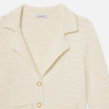 FRAME - The Crochet Blazer -- Cream