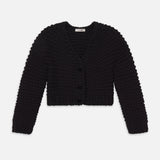 FRAME - The Bubble Cardi -- Black