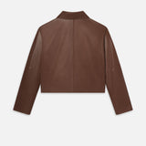 FRAME - The Leather Timeless Jacket -- Cedar