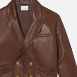 FRAME - The Leather Timeless Jacket -- Cedar